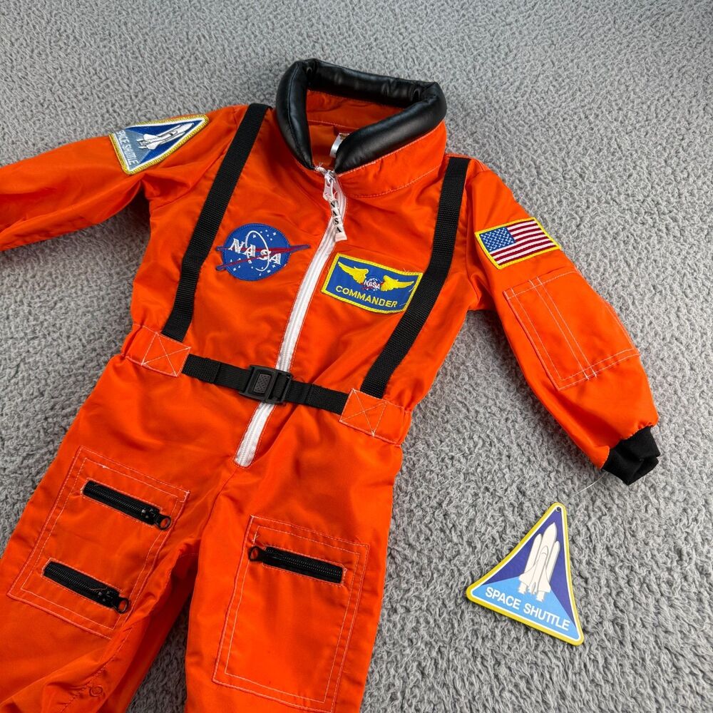 NASA Astronaut Space Shuttle Dress Up Costume 18M Get Real Gear Boys Girls